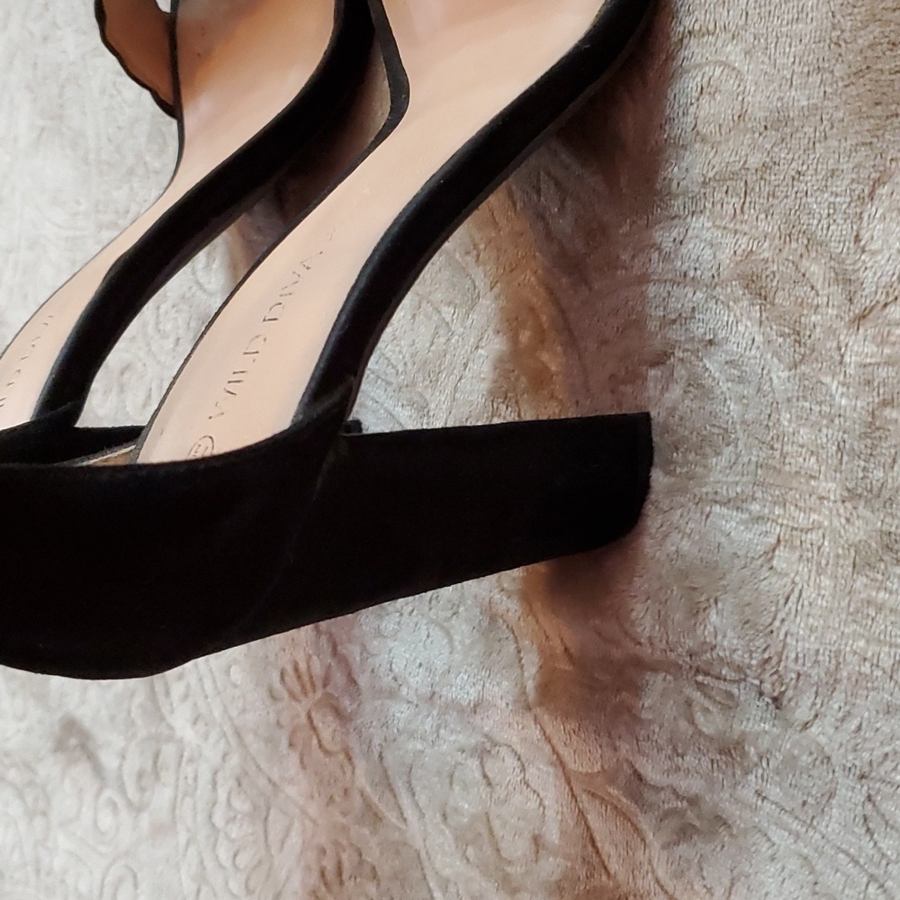 Wild Diva Strap Suede Sandal High Heels - Picture 6 of 8